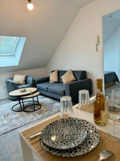 Superbe Appartement Tres Calme Et Confortable 兰斯 外观 照片