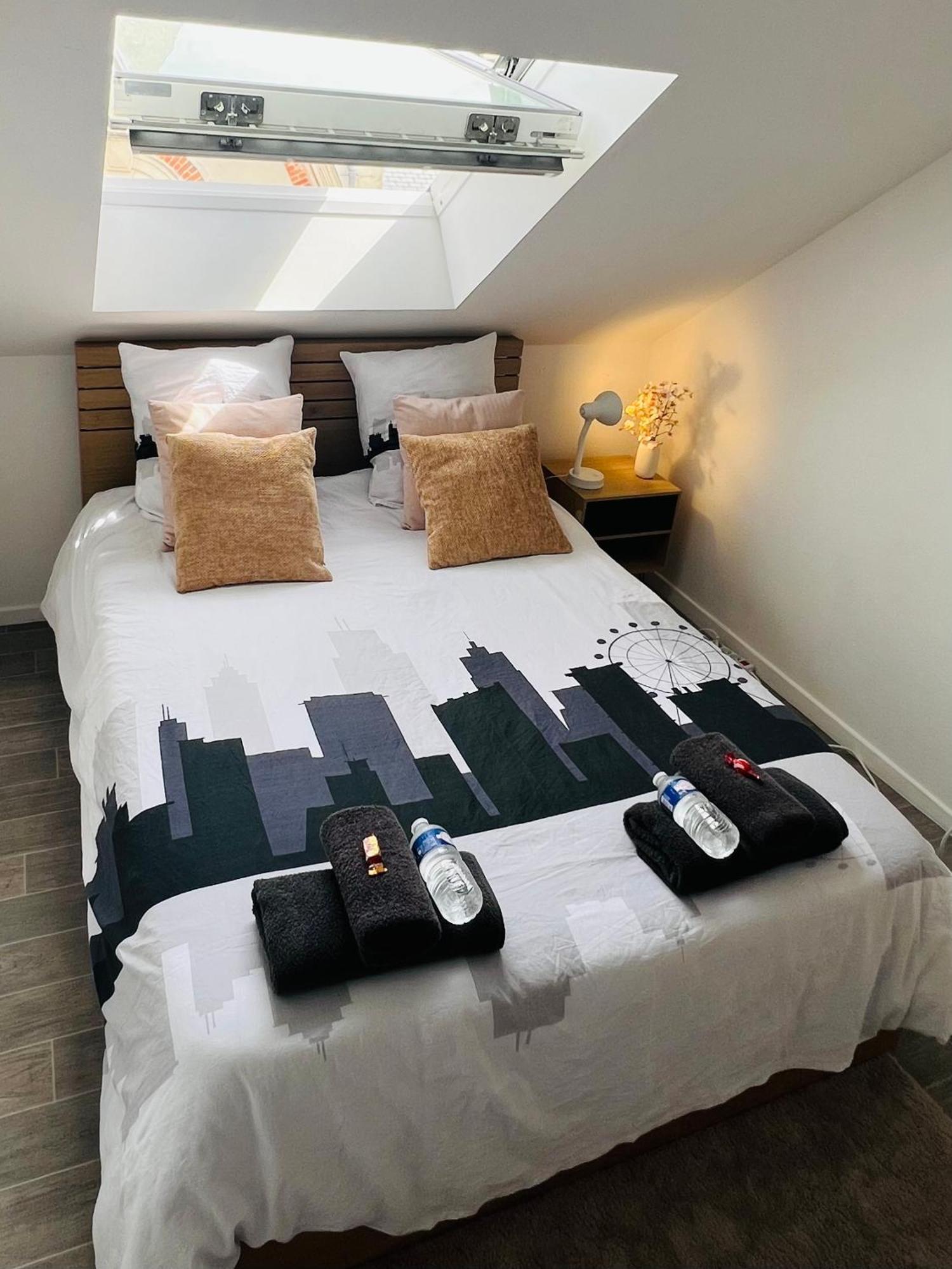 Superbe Appartement Tres Calme Et Confortable 兰斯 外观 照片